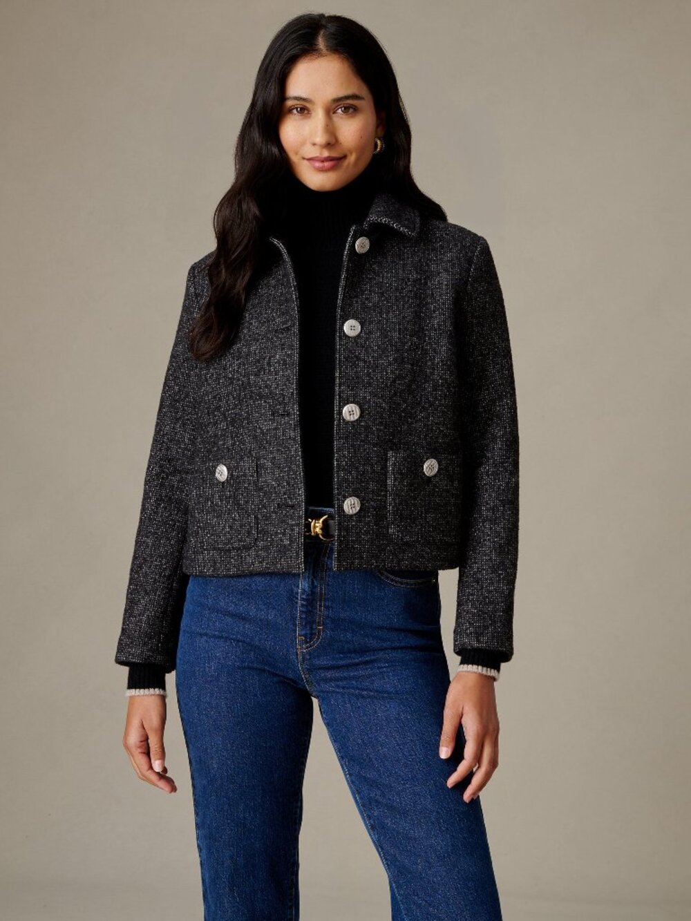J McLaughlin Anne Jacket - Black NEW